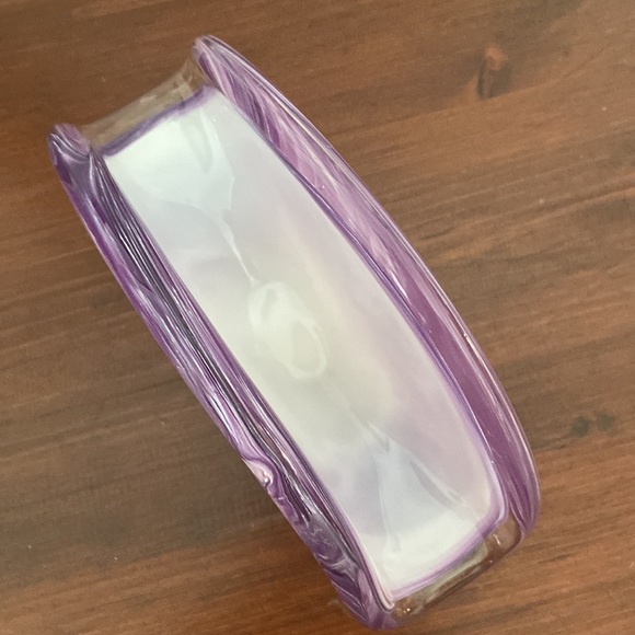 Murano glass serviette holder - Picture 3 of 9